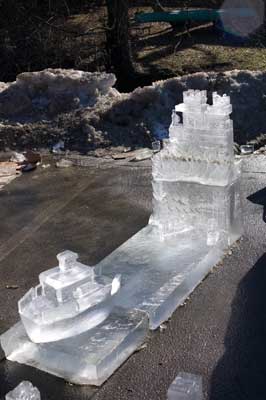 ice carving